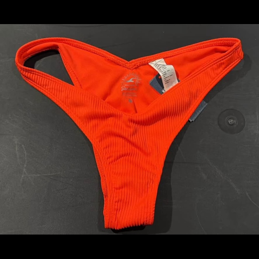 Hollister Bright Orange Bikini Bottom
